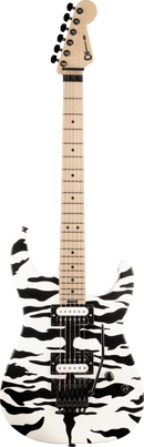 Guitare électrique Charvel Guitars PRO-MOD DK22 HH FR M Satchel Signature (Satin White Bengal)