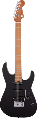 Guitare électrique Charvel Guitars PRO-MOD DK22 SSS 2PT CM (noir brillant)