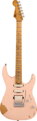 Charvel Guitars PRO-MOD DK24 2PT MPL Signature Rick Graham Electric Guitar (Worn Shell Pink)