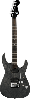 Charvel Guitar PRO-MOD PLUS DINKY DK24 HH 2PT E QM Electric Guitar (Midnight Ocean)