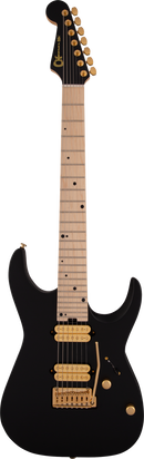 Guitare électrique 7 cordes Charvel Guitars PRO-MOD DK24-7 NOVA Angel Vivaldi Signature (noir satiné)