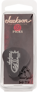 Jackson Guitars 351 BOMB Guitar Picks (Black, Heavy) - 1mm, 12 Pack
