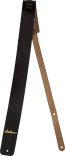 Jackson Guitars LEATHER Guitar Strap (Black)