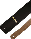 Jackson Guitars LEATHER Guitar Strap (Black)