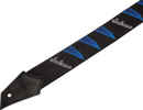 Jackson Guitars HEADSTOCK PATTERN Guitar Strap (Black And Blue)