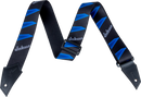 Jackson Guitars HEADSTOCK PATTERN Guitar Strap (Black And Blue)
