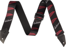 Jackson Guitars HEADSTOCK PATTERN Guitar Strap (Black And Red)