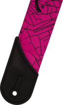 Sangle de guitare Jackson Guitars CRACKED MIRROR (Rose) - 2in