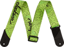 Sangle de guitare Jackson Guitars CRACKED MIRROR (Green) - 2in