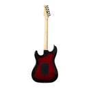 Guitare électrique Jay Turser JT-120 (Rouge transparent)