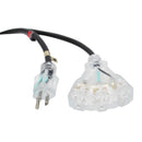 ProX XC-P143-1 110VAC Female 18AMP Power Cord 14AWG Extension Cable Power Cord - 1'