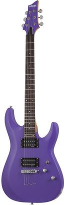 Guitare électrique Schecter C-6 DELUXE (Satin Purple)