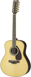 Yamaha LL16-12ARE Original Jumbo 12 String Acoustic/Electric Guitar (Natural)