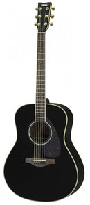 Yamaha LL6ARE Original Jumbo Acoustic/Electric Guitar (Black)