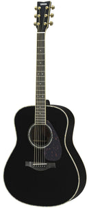 Yamaha LL16DARE Original Jumbo Acoustic/Electric Guitar (Black)