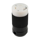 Marinco 305C Connecteur en ligne femelle 125 V/30 A Twist-Lock (noir)