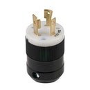 Connecteur en ligne Marinco 305P mâle 125 V/30 A Twist-Lock (noir)