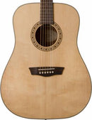 Guitare acoustique Washburn WD7S-A Série Harvest (Naturel brillant)