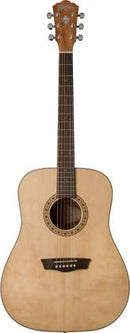 Guitare acoustique Washburn WD7S-A Série Harvest (Naturel brillant)