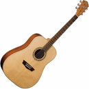 Guitare acoustique Washburn WD7S-A Série Harvest (Naturel brillant)