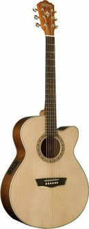 Guitare électro-acoustique Washburn WG7SCE-A Harvest Series (Natural Gloss)
