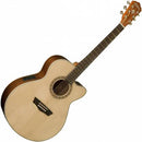 Guitare électro-acoustique Washburn WG7SCE-A Harvest Series (Natural Gloss)