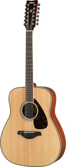 Guitare acoustique Yamaha FG820-12 à 12 cordes (naturelle)
