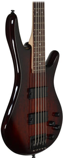 Ibanez GSR205SMCNB 5 cordes - Basse électrique avec égaliseur actif Phat II - Charcoal Brown Burst