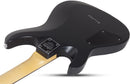 Guitare électrique pour gaucher Schecter C-6 DELUXE (Satin Black)
