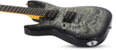 Guitare électrique pour gaucher Schecter C-6 PLUS (Charcoal Burst)