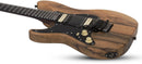 Guitare électrique pour gaucher Schecter SUN VALLEY SUPER SHREDDER (Exotic Black Limba)