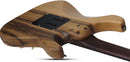 Guitare électrique pour gaucher Schecter SUN VALLEY SUPER SHREDDER (Exotic Black Limba)