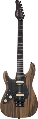 Guitare électrique pour gaucher Schecter SUN VALLEY SUPER SHREDDER (Exotic Black Limba)