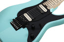 Guitare électrique pour gaucher Schecter SUN VALLEY SUPER SHREDDER FR (Sea Foam Green)