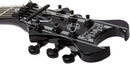 Guitare électrique Schecter SYNYSTER STANDARD (Gloss Black avec rayures argentées)