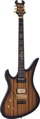 Schecter SYNYSTER GATES SIGNATURE CUSTOM-S Left-Handed Electric Guitar (Satin Gold Burst)