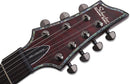 Schecter C-7 HELLRAISER 7-String Left-Handed Electric Guitar (Black Cherry)