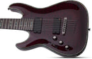 Schecter C-7 HELLRAISER 7-String Left-Handed Electric Guitar (Black Cherry)