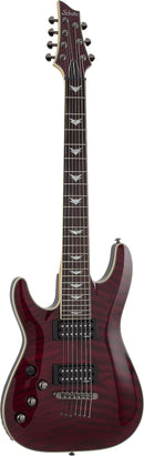Schecter OMEN EXTREME-7 7-String Left-Handed Electric Guitar (Black Cherry)