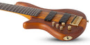Schecter STILETTO STUDIO-6 6-String Left-Handed Electric Bass Guitar (Honey Satin)