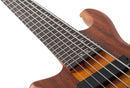 Schecter STILETTO STUDIO-6 6-String Left-Handed Electric Bass Guitar (Honey Satin)
