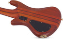 Schecter STILETTO STUDIO-6 FL Fretless 6-String Electric Bass Guitar (Honey Satin)