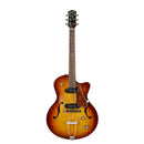 Godin Guitars 5TH AVENUE CW Kingpin II Guitare électrique semi-creuse (Cognac Burst)