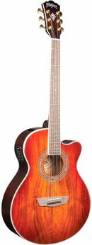 Washburn EA55G-A Festival Series Acoustic-Electric Guitar (Koa Burst)
