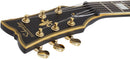 Guitare électrique pour gaucher Schecter SOLO-II CUSTOM (Aged Black Satin)