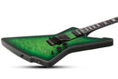 Guitare électrique Schecter E-1 FR-SUSTAINIAC SPECIAL EDITION (Green Burst)