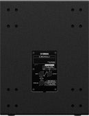 Yamaha CXS15XLF 1600W Passive Subwoofer (Black) - 15in
