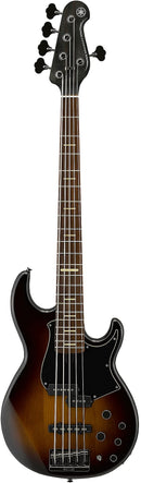 Yamaha BB735A 5 String Electric Bass Guitar (Dark Coffee Sunburst)
