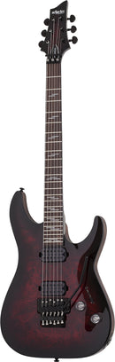 Schecter OMEN ELITE-6 FR Electric Guitar (Black Cherry Burst)