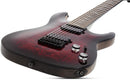 Schecter OMEN ELITE-7 7-String Electric Guitar (Black Cherry Burst)